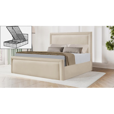 Milan Upholstered Ottoman Storage Bed