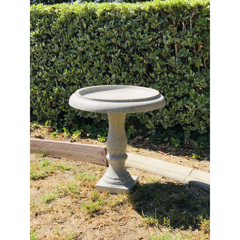 Bain d'oiseaux Almaden, H 24,5 po x l 22,8 po x P 22,8 po