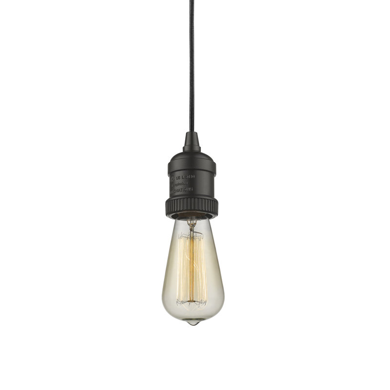 Cordon de luminaire suspendu Amaleta, Bronze huilé