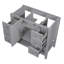 Base de meuble-lavabo simple 35,51 Mulina seulement-909682251