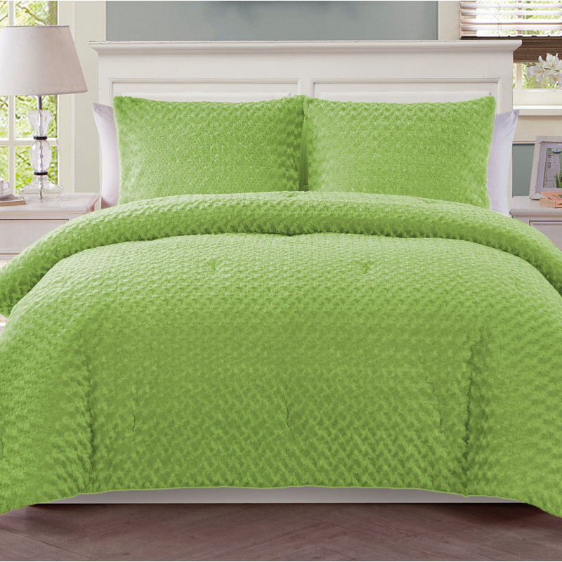 Comforter Set, Twin, Green