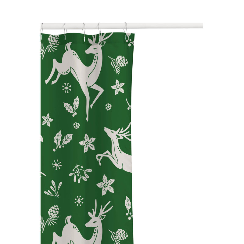 Rideau de douche léger, Vert