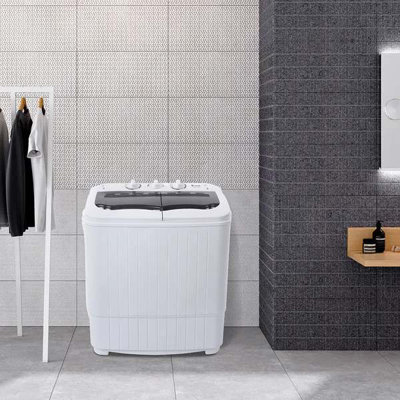 Machine à laver ZOKOP XPB35-188S 14,3 (7,7 6,6) lb