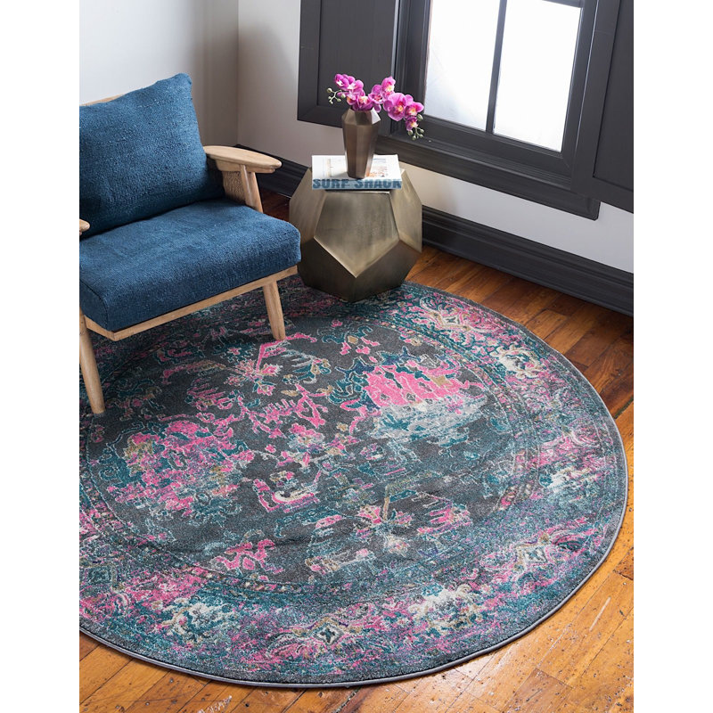 Oriental Indoor Rug, Round 6'