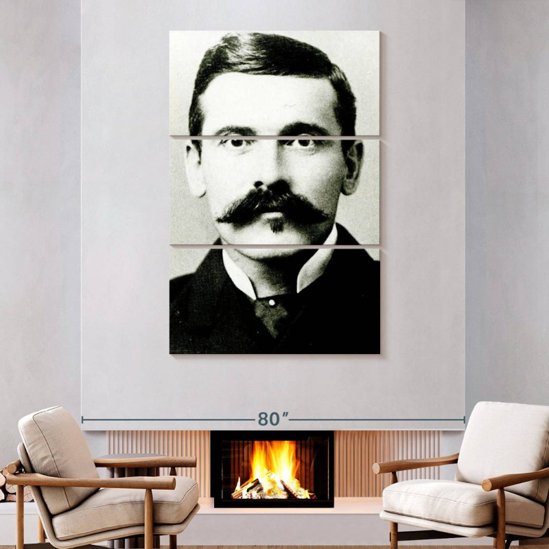 Keiraleigh Doc Holliday 1882, 74" H x 48" W