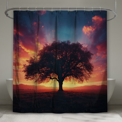 Rideaux de douche Sunset