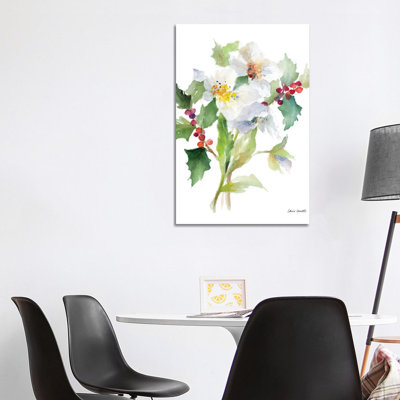 Christmas Bouquet Ii 1 Piece Wrapped Canvas Wall Art