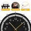 Grande horloge murale en métal décorative silencieuse décorative murale-99058621