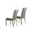 7pc Dining Table 6x Side Chairs