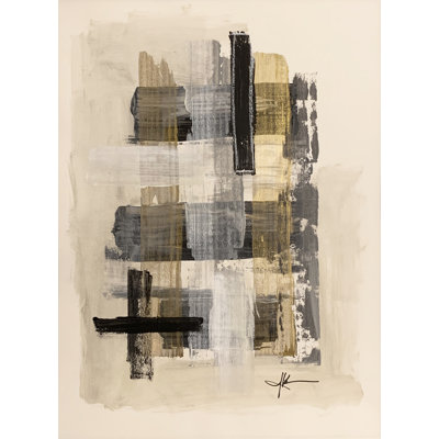 One-of-a-Kind Original "Untitled 97" by J. Kent Martin -  Unframed Painting on Paper