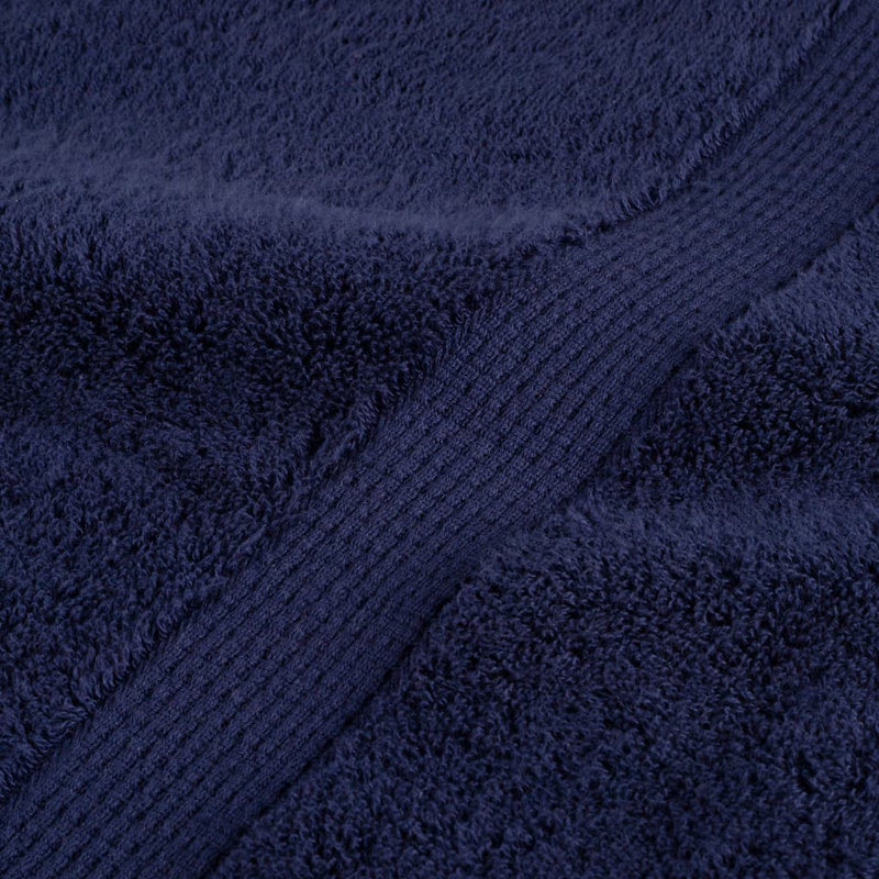 Premium Bath Towels SOLUND 600Gsm, Bath Towels - 2 Pack, Navy Blue Duplicate, 150cm L x 100cm W