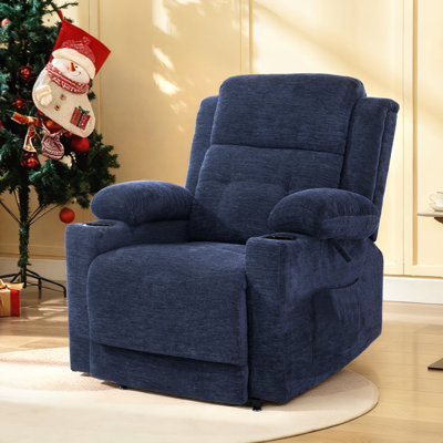 35.7″ Wide Luxury Power Lift Chair with Electric Recline by Latitude Run