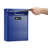 Large Mail Wall-Mount Secure Drop Box with Key and Combination Locking System-49016834-48940354