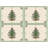 Pimpernel Christmas Tree Placemats 15.7 X 11.7"