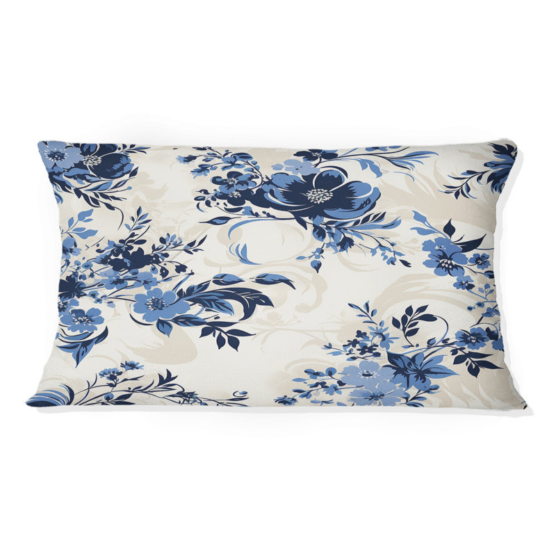 Floral Throw Pillow