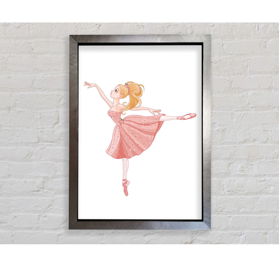 Elegante Ballerina - Druck