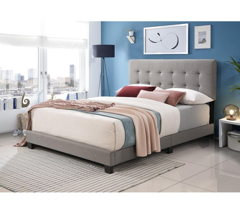 Light Gray Full Bed, Full / Double