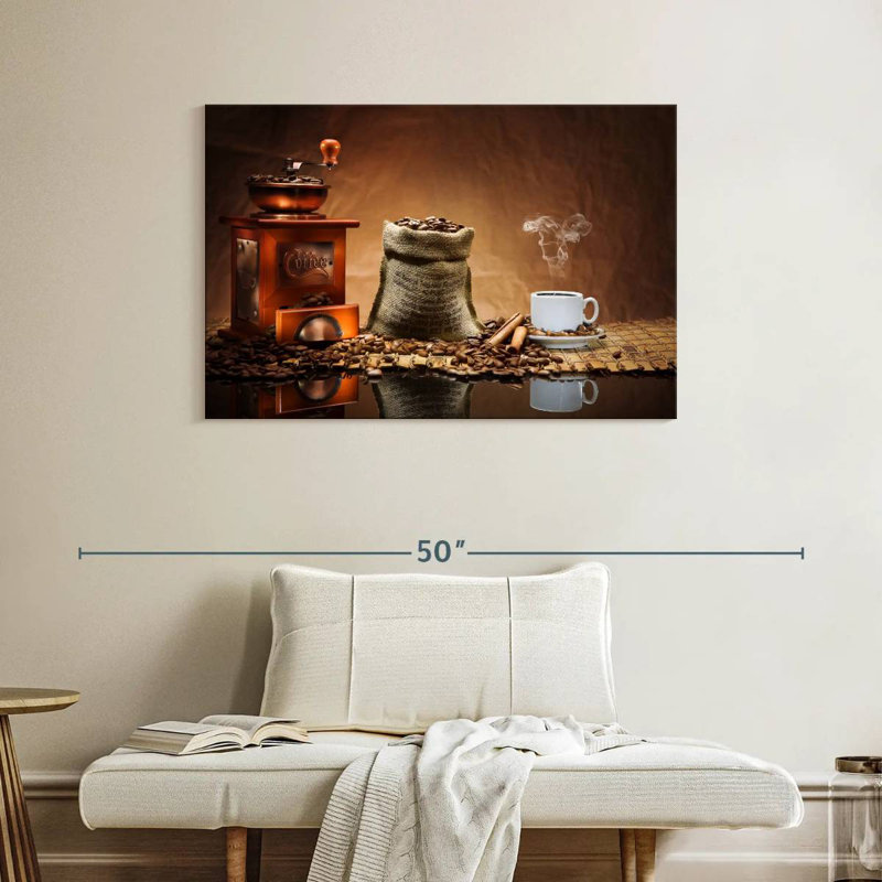 Yarlin Vintage Coffee, 26" H x 39" W