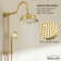 Complete Shower System with Rough in-Valve