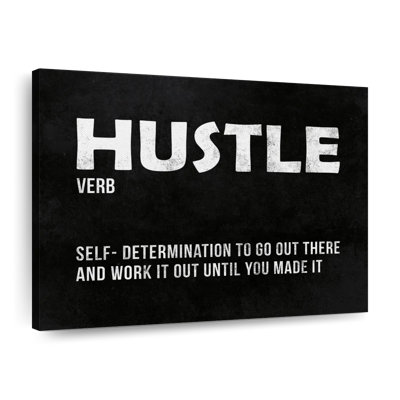 Définition de Hustle sur toile