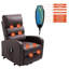 Desirrae Faux Leather Heated Massage Chair-786075441