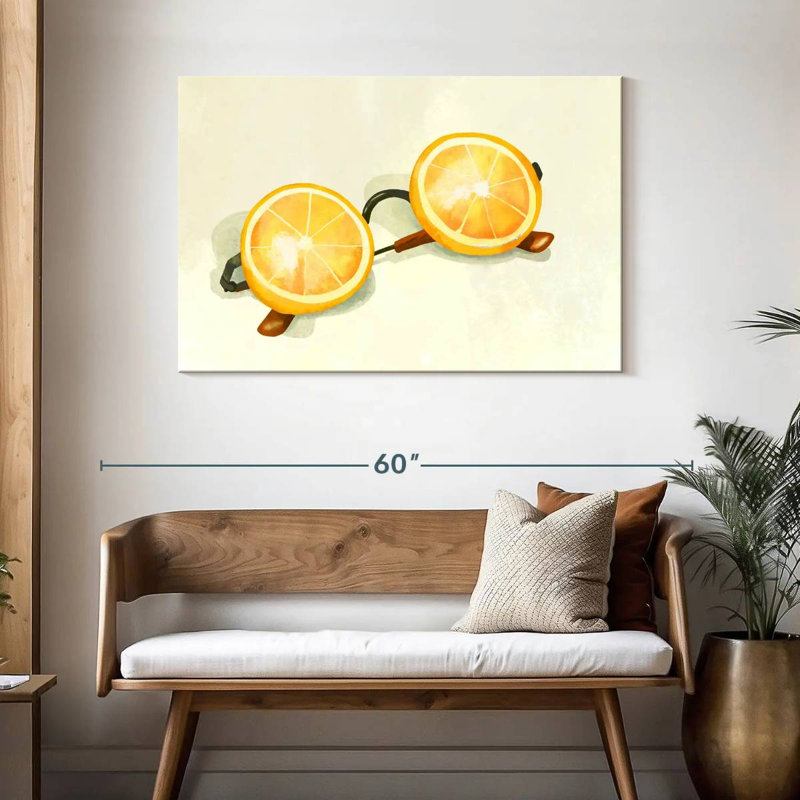 Yarlin Lemon Sunglasses, 30" H x 45" W