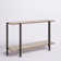 50.25'' Glass Top Console Table