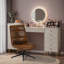 Fauteuil de coiffeuse pivotant à haut dossier moderne et confortable avec hauteur ajustable pour les espaces de lecture et de maquillage-1054500227