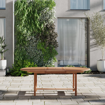 Anautica 79" Teak Patio Dining Set
