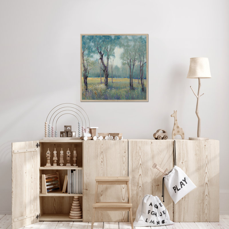 Morning Mist by Timothy O' Toole - Wrapped Canvas Painting Print, 80cm H x 80cm W, Natural Wood Framed Paper Print