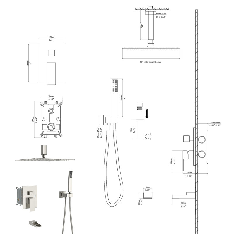 Solution de relaxation en acier inoxydable nickel brossé de qualité supérieure