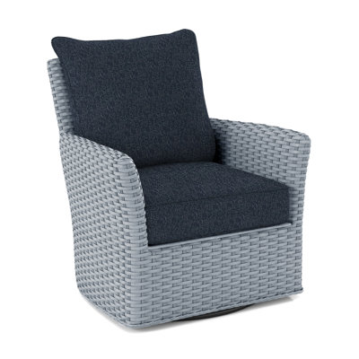 Lanai Upholstered Swivel Armchair