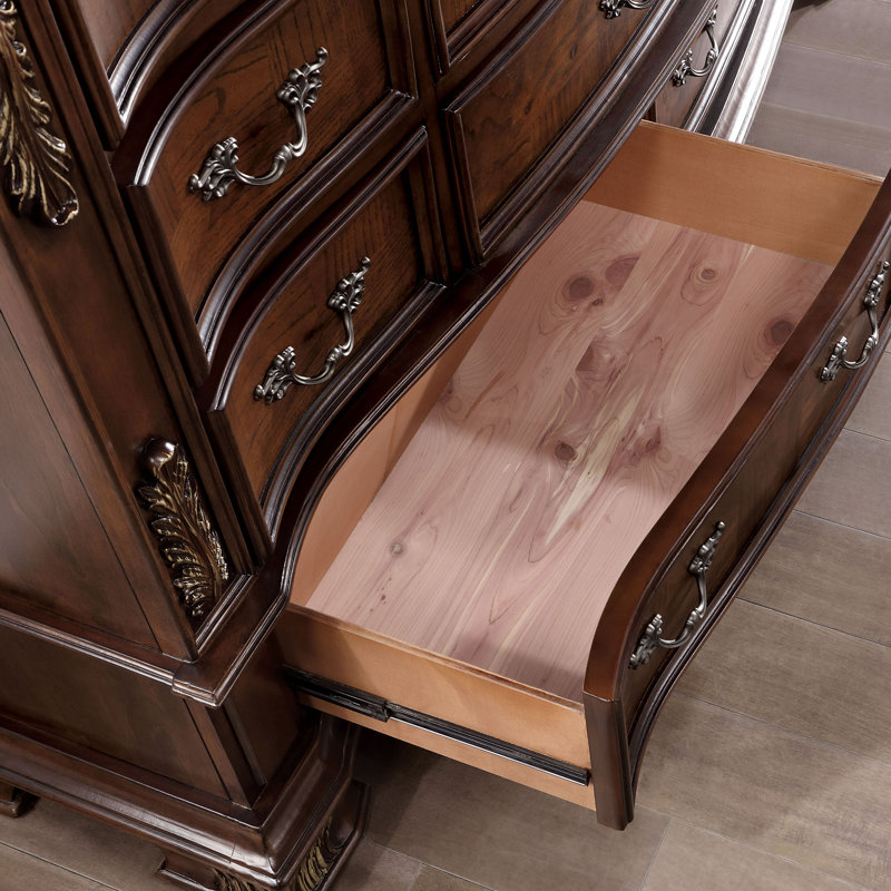 Tarver 68'' W 11 - Drawer Dresser, Brown Cherry