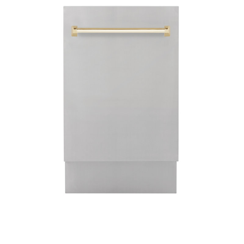 Autograph Edition 18" 51 dBA Built-In Button Control Dishwasher, Gold