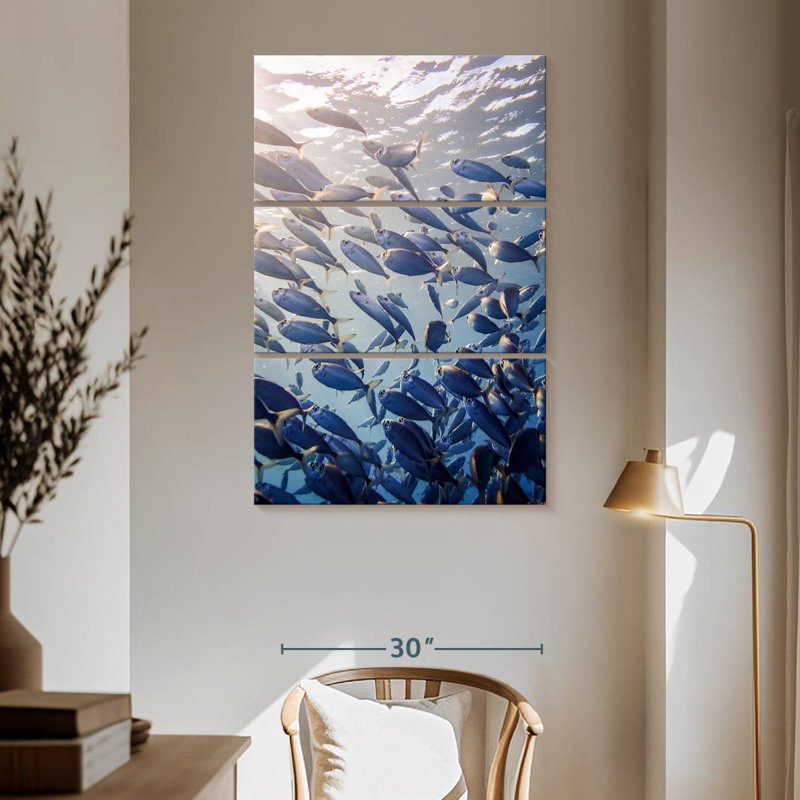 Brampt Curacao Fish, 65" H x 42" W