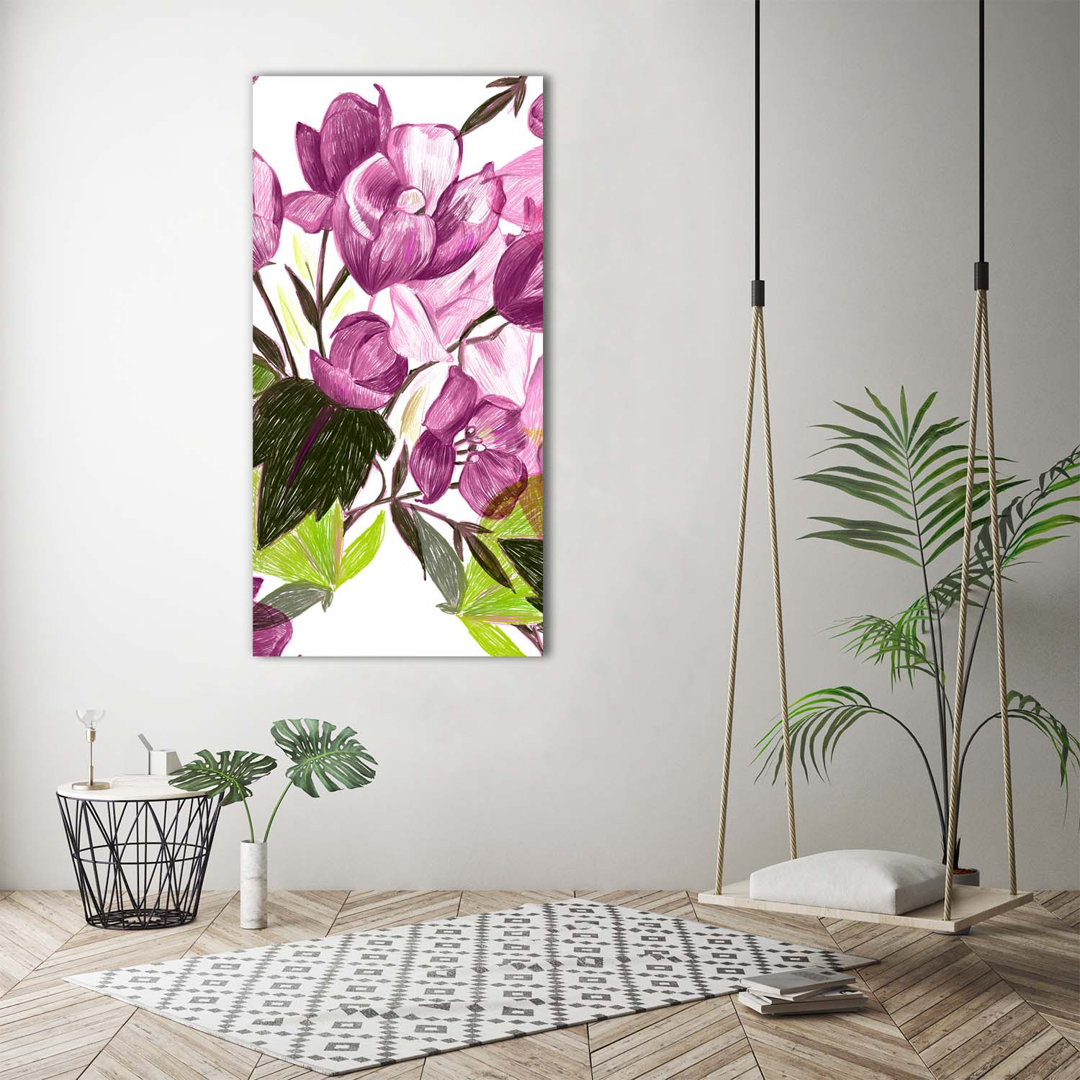 Orchidee - Kunstdrucke auf Leinwand - Wrapped Canvas