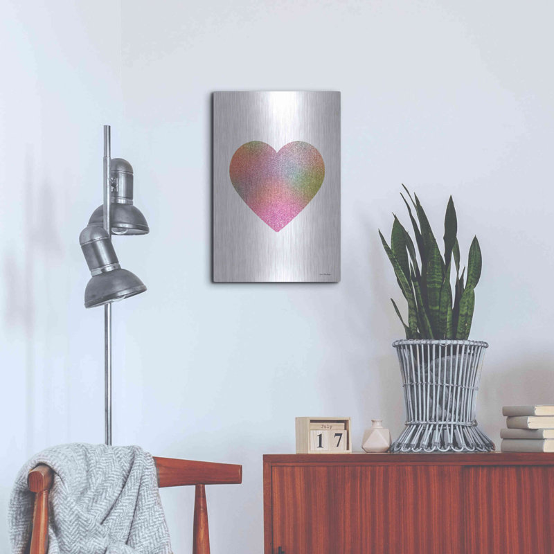 «Happy Heart I» par Seven Trees Design, H 24 po x l 16 po