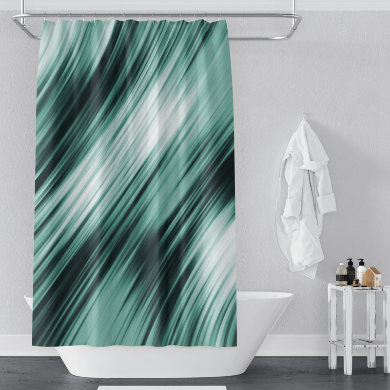 Rideau de douche simple, H 93 po x l 70 po