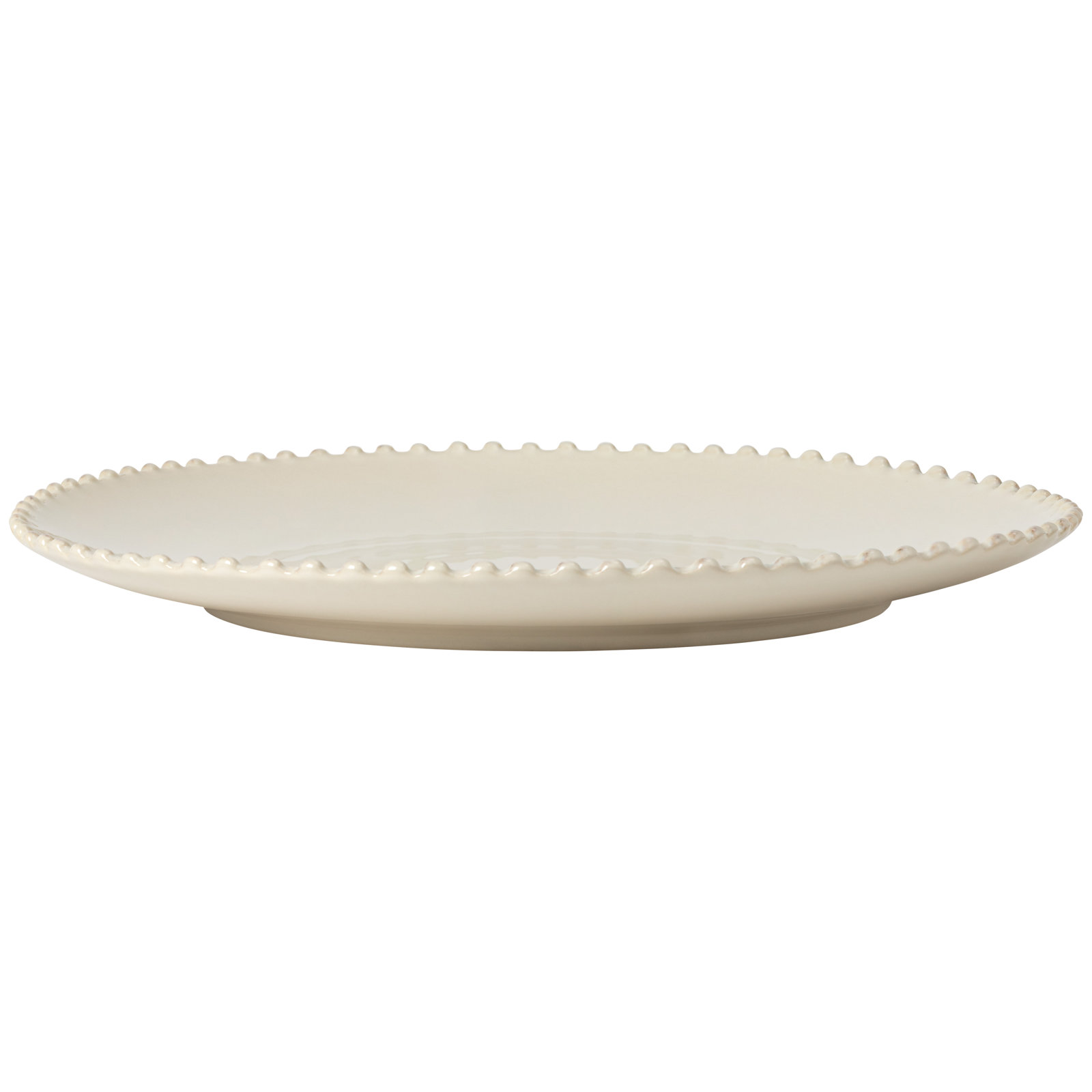 Costa Nova Pearl Charger, Cream