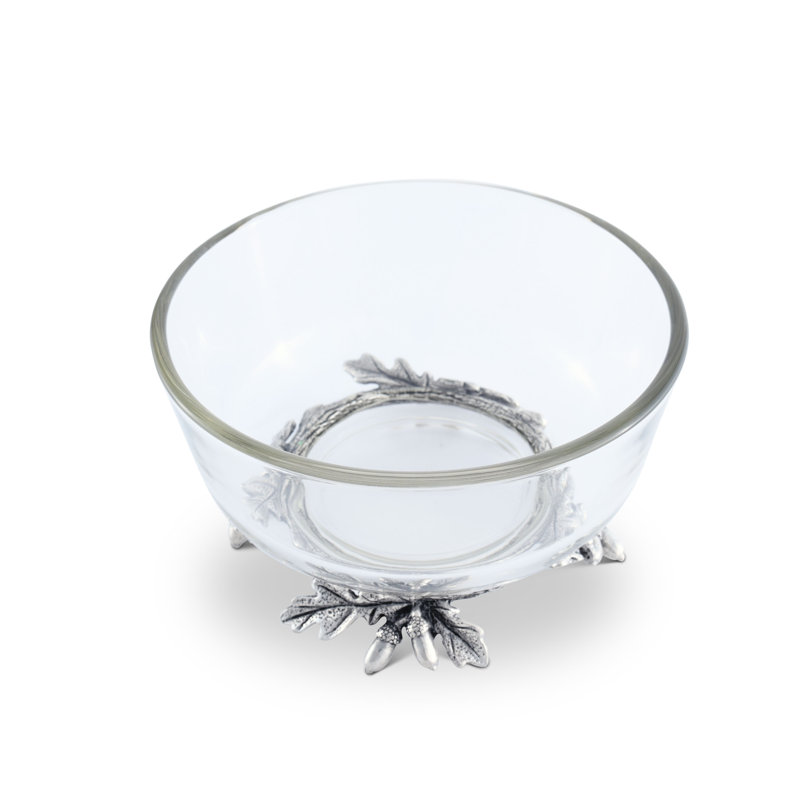 Majestic Forest Glass Dessert Bowl