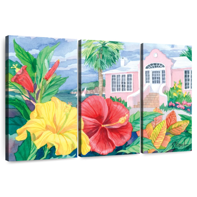 Harnek Hibiscus Cottage, H 42 po x l 65 po