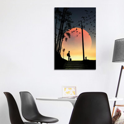 Trip 1 Piece Wrapped Canvas Wall Art