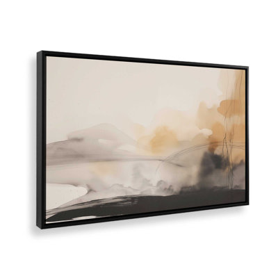 Impression sur toile cuivre et mélodie rustique