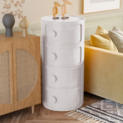 Kodjo Side Table with Storage