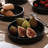 Stone Lain Celina Stoneware 4 Piece Pasta Bowl Set, Home Kitchen Utensils, Black
