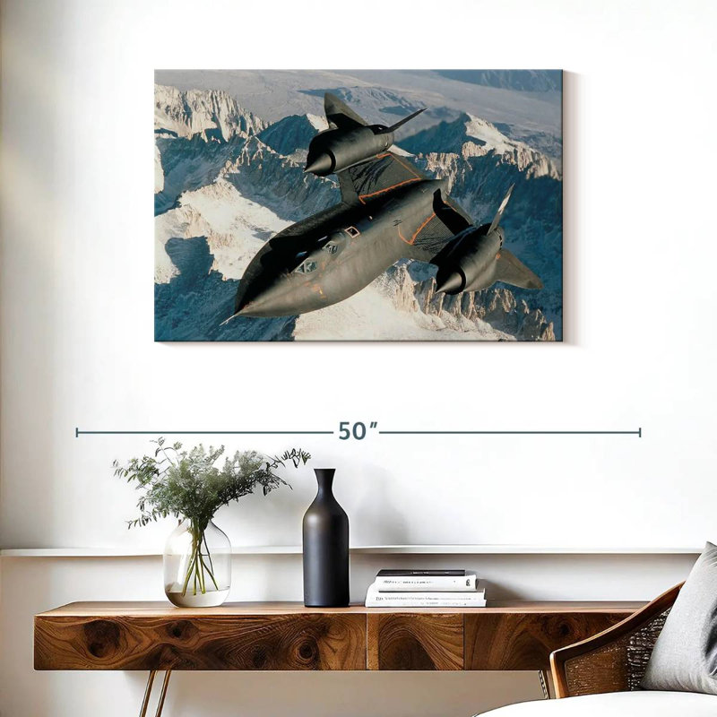Avion Mait F15E Strike Eagle, H 24 po x l 36 po