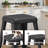 Upholstered Seat Stools with Metal Frame-10508792-10508743-5260183