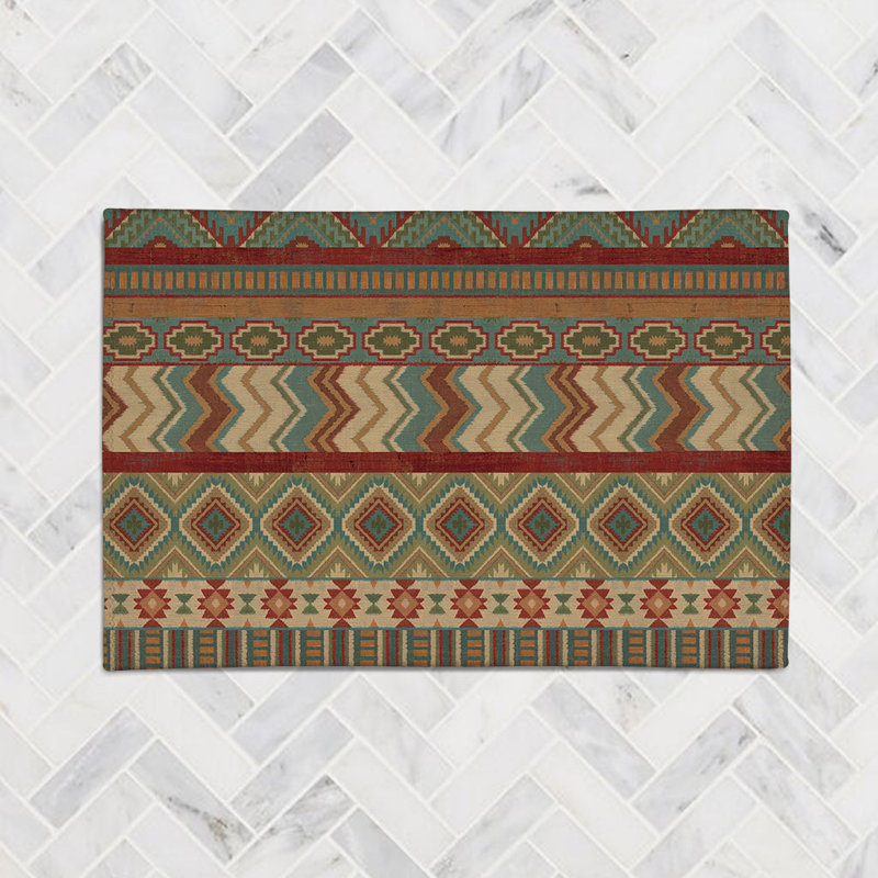 Country Mood Sage Chenille Indoor Rug, Rectangle 2' x 3'