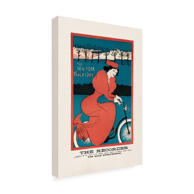 Art sur toile, "Bachelor", "The New York Recorder" par F.G. Scotson Clark, art sur toile, H 19 po x l 12 po