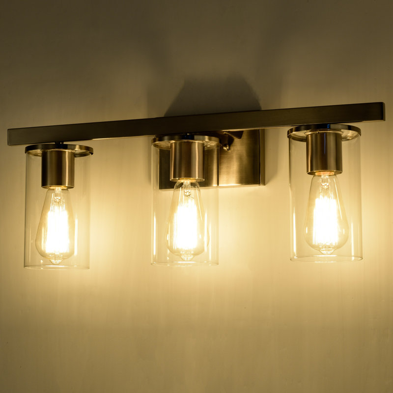 Besaraba 3 - Light Dimmable Vanity Light, Satin Nickel